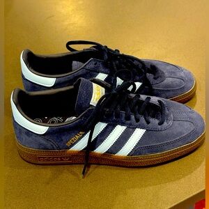 Adidas Handball Spezial Navy Gum Mens size 6.5